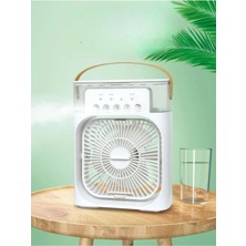 Buzlu Buharlı Serinletici Vantilatör Fan Mini Taşınabilir USB Kişisel Su Buharlaşma USB Kablolu Fan