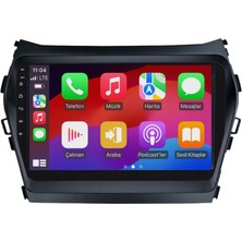 Hyundai Santa Fe - Araç Multimedya Ekran - 6gb 128GB - S - Black - 2013 - 2017 - 9 Inch - Upg - Myway