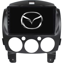 Mazda Mazda 2 - Araç Multimedya Ekran - 6gb 128GB - S - Black - 2008 - 2012 - 9 Inch - Upg - Myway