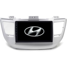 Hyundai Tucson - Araç Multimedya Ekran - 6gb 128GB - S - Silver - 2015 - 2017 - 9 Inch - Upg - Myway