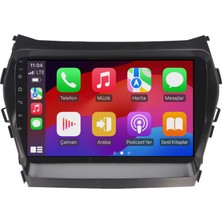Hyundai IX45 - Araç Multimedya Ekran - 6gb 128GB - S - Black - 2013 - 2017 - 9 Inch - Upg - Myway