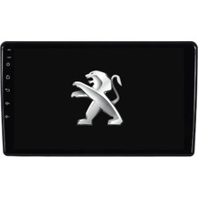 Peugeot 2008 - Araç Multimedya Ekran - 6gb 128GB - S - Black - 2019 - 2021 - 9 Inch - Upg - Myway