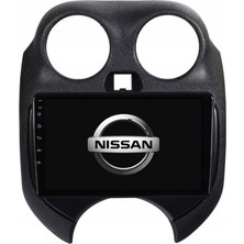 Nissan Micra - Araç Multimedya Ekran - 6gb 128GB - S - Black - 2011 - 2013 - 9 Inch - Upg - Myway