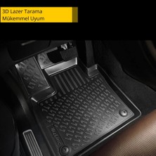 Fiat Panda Cross 3D Paspas - Siyah | 2014 ve Sonrası, HB