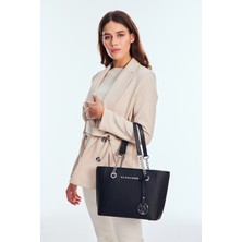 Sıyah U.s. Polo Assn. Kadın Omuz Çantası US8623