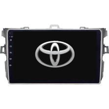 Toyota Corolla - Araç Multimedya Ekran - 6gb 128GB - Küçük - Gri - 2007 - 2013 - 9 Inch - Upg - Myway
