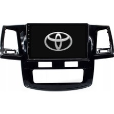Toyota Hilux - Araç Multimedya Ekran - 6gb 128GB - Dijital - Piano Black - 2008 - 2015 - 9 Inch - Upg - Myway