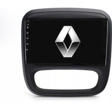 Renault Trafic - Araç Multimedya Ekran - 6gb 128GB - S - Black - 2015 - 2021 - 9 Inch - Upg - Myway