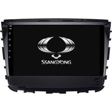 Ssangyong Rexton - Araç Multimedya Ekran - 6gb 128GB - S - Piano Black - 2015 - 2020 - 9 Inch - Upg - Myway