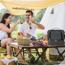 Çift Katman Piknik Çantası Yalıtım Çantası Taşınabilir Açık Soğutma Yalıtım Su Geçirmez Kamp Buzdolabı Soğutucu (Yurt Dışından)
