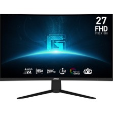 MSI Yenilenmiş Msı 27" G27C3F 1920X1080 (Fhd) 16:9 Curve 1500R Rapıd Va 180HZ 1ms Freesync Gamıng Monıtor
