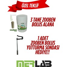 Merlab Zooben Bolus Yutturma Sondası Küçükbaş Için Aparat