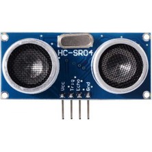 Gözeler HC-SR04 Ultrasonik Mesafe Sensörü 2cm-400cm Ölçüm Hassasiyeti ile Robotik Projeler İçin