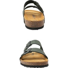 Fly Soft Milano Deri Erkek Terlik Lacivert