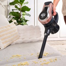 Karaca Vantuz Power Up Telescopic Dikey Süpürge Rosegold