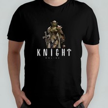 Pixxa Knight Online Unisex %100 Pamuklu Bisiklet Yaka T-Shirt Model 1