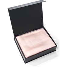 Saf Ipek Nevresim Takımı-Çift Kişilik-Pembe