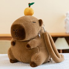 Jayus Capybara Sırt Çantası Peluş Oyuncaklar Çirkin Sevimli Oyuncak Tatil Hediyesi (Yurt Dışından)