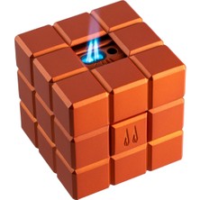 Colibri Heritage Çift Torch Pürmüz & Soft Flame Turuncu Masa Tipi Puro Çakmağı