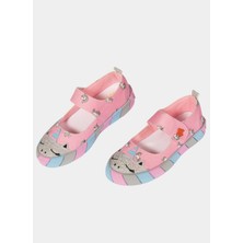 Casabony Unicorn Kanvas 3D Baskılı Kız Çocuk Babet