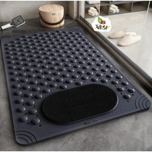 Orvila Masajlı Vantuzlu Banyo Paspası & Kaydırmaz Zemin Duşakabin Paspası 36 x 70  cm