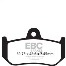 Ebc Fren Balatası Sinter Fa320hh Mv Agusta F4 750 998 1000 1078 2
