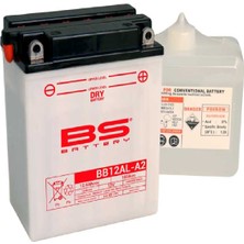 BS Battery Akü Sulu Bb12Al-A2 12V12Ah Aprılıa Scarabeo 150, Atlantıc 250