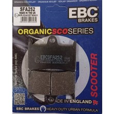 Ebc Fren Balatası Carbon Sfac252 Yamaha Tmax 500 530