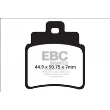 Ebc Organik Fren Balatası Sfa355/4 Joymax250 Abs Euro 4 Gts250ie