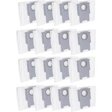 Whimsy1 Roborock S8+ /s8 Pro Ultra / S7 Maxv Ultra / Q5 / Q5+ / Q7+ / Q7 Max+ Çöp Torbası Elektrikli Süpürge Aksesuarları Için 16 Adet (Yurt Dışından)