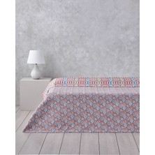 English Home Ruby Blossom King Size Çok Amaçlı Örtü 240 x 220  cm  Kırmızı