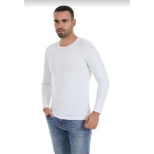 Yıldız 385 Erkek Modal Uzun Kol Sıfır Yaka Atlet Tekli