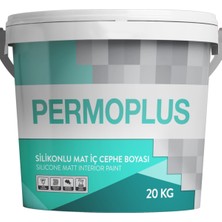 Permoplus Silikonlu Mat Iç Cephe Boyası (P Baz) 10 kg