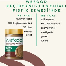 Wefood Keçiboynuzlu & Chialı Fıstık Ezmesi 300 G