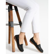 Getcho Pierre Cardin Arven Kadın Deri Siyah Günlük Ayakkabı