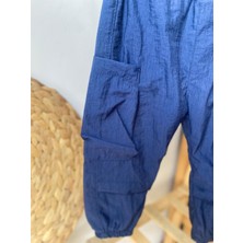 Erkek Bebek Paraşüt Pantolon Sweat Gömlek Üçlü Takım