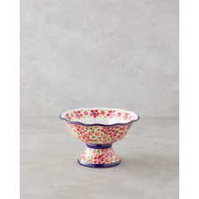 Botanic Stoneware Sunumluk 23X23X14 cm Renkli