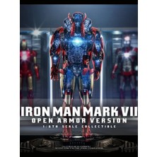 Hot Toys - Iron Man Mark Vıı (Open Armor Version) Diecast Sixth Scale Diorama