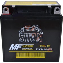 Monero Akü 12N9L-BS 12V9AH Dik Mondıal MR250