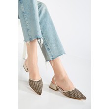 Suins Fabina Lastikli Kadın Babet Ayakkabı