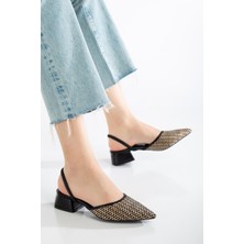 Suins Fabina Lastikli Kadın Babet Ayakkabı