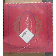 Yaşatankutu Karton Pasta Altlığı 23 x 23 cm 100 Adet (Kırmızı)