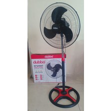 Dubbo 18.inç.80 Watt Metal Pervane Sanayi Tip Vantilatör