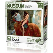 Ks Puzzle 20706 Lady Godiva 1000 Parça Puzzle -Ks Puzzle