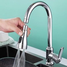 Ozcmax 3 Fonksiyonlu Metalik Musluk Başlığı