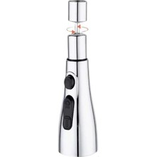 Ozcmax 3 Fonksiyonlu Metalik Musluk Başlığı