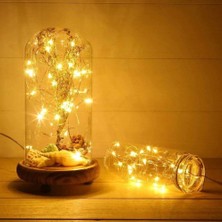 Ozcmax Peri LED Işık 10 Metre Gün Işığı Dekor Lambası 100 Ledli