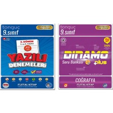 Tonguç Akademi 9. Sınıf Yazılı Denemeleri 2. Dönem 1 ve 2. Yazılı 2025 ve Tonguç Akademi 9. Sınıf Dinamo Coğrafya Soru Bankası 2025