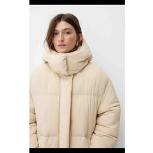 Allbucks Bershka, 3/4 Boy Kapüşonlu Kaban ABBRS1199