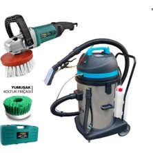 Ottomax OTX3KLSET 3 Motorlu 2800 Watt Koltuk Yıkama ve Fırçalama Seti